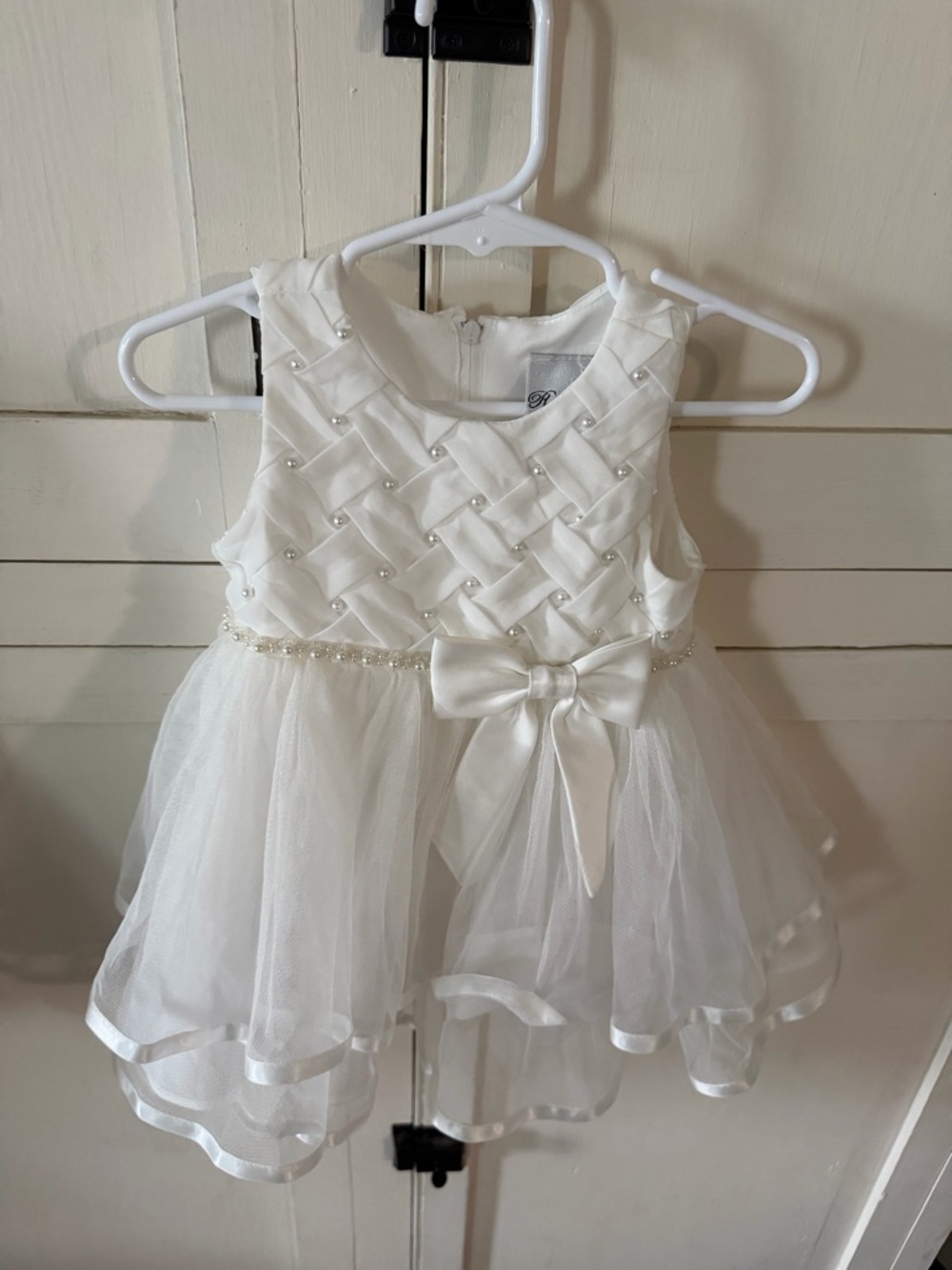 Rare editions 9 month flower girl dress